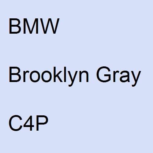 BMW, Brooklyn Gray, C4P.